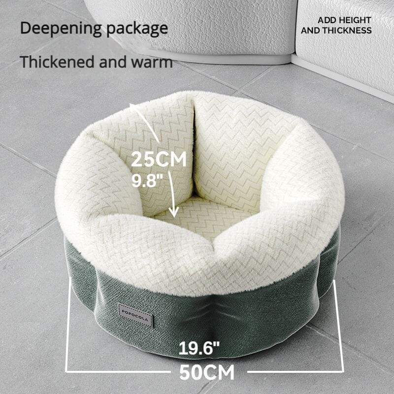 Heated Cat/Dog Bed Indoor | POPOCOLA