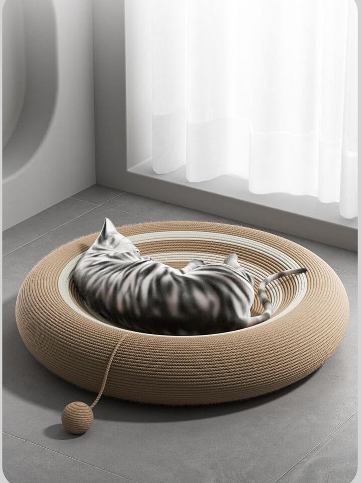 Cat Scratcher Lounge Bed 014