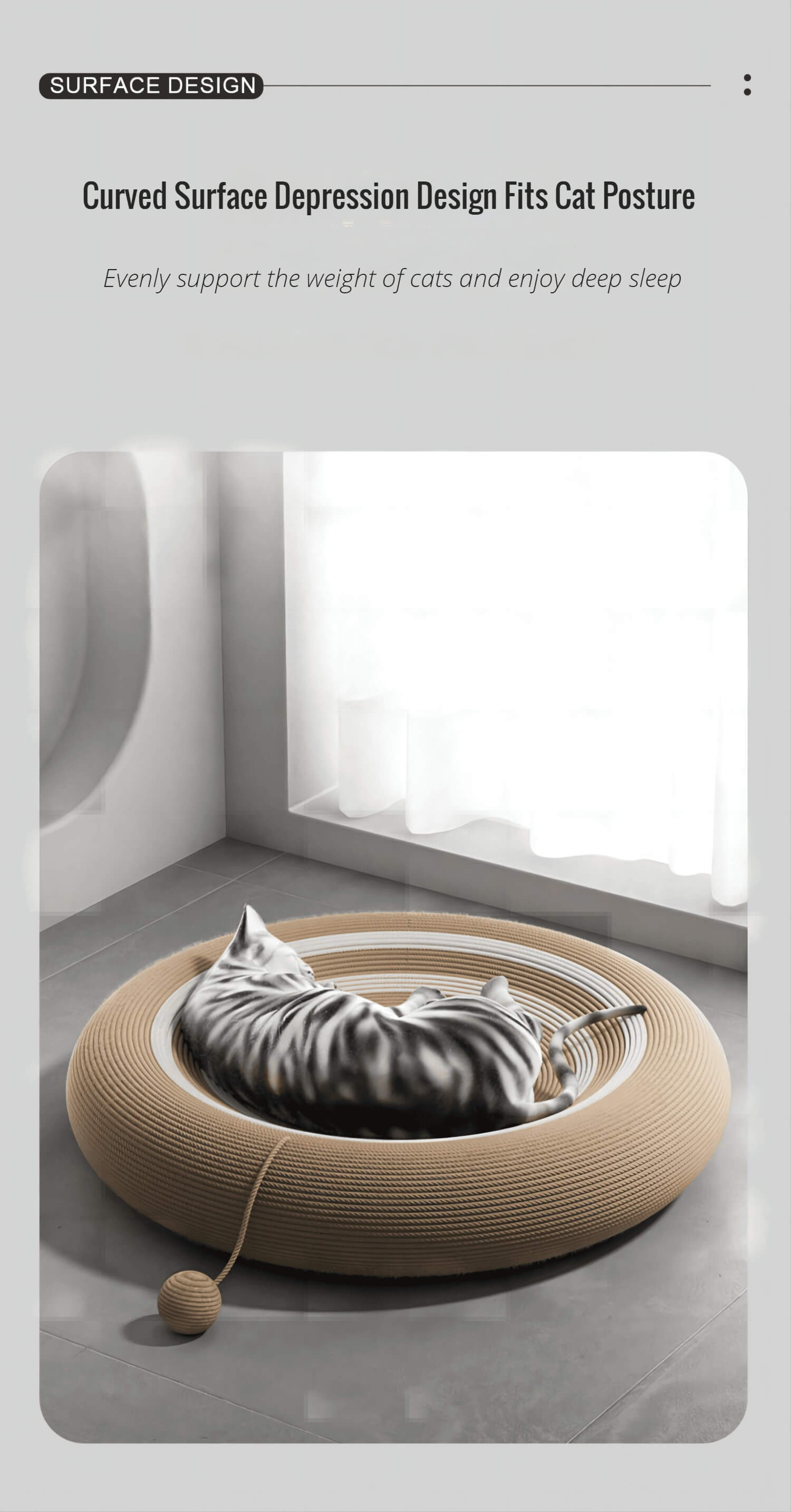 Cat Scratcher Lounge Bed 018