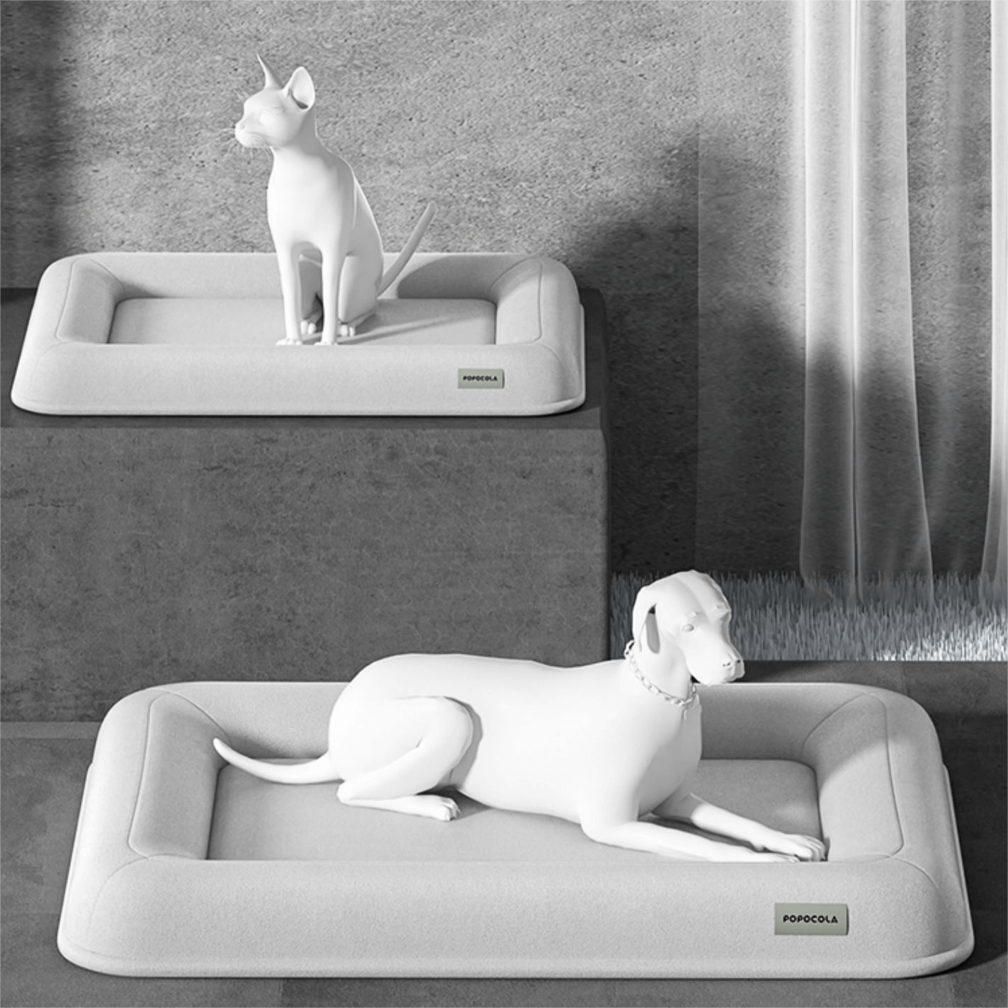 dog bed heated luxury 002