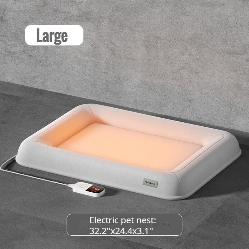 dog bed heated luxury sku-002