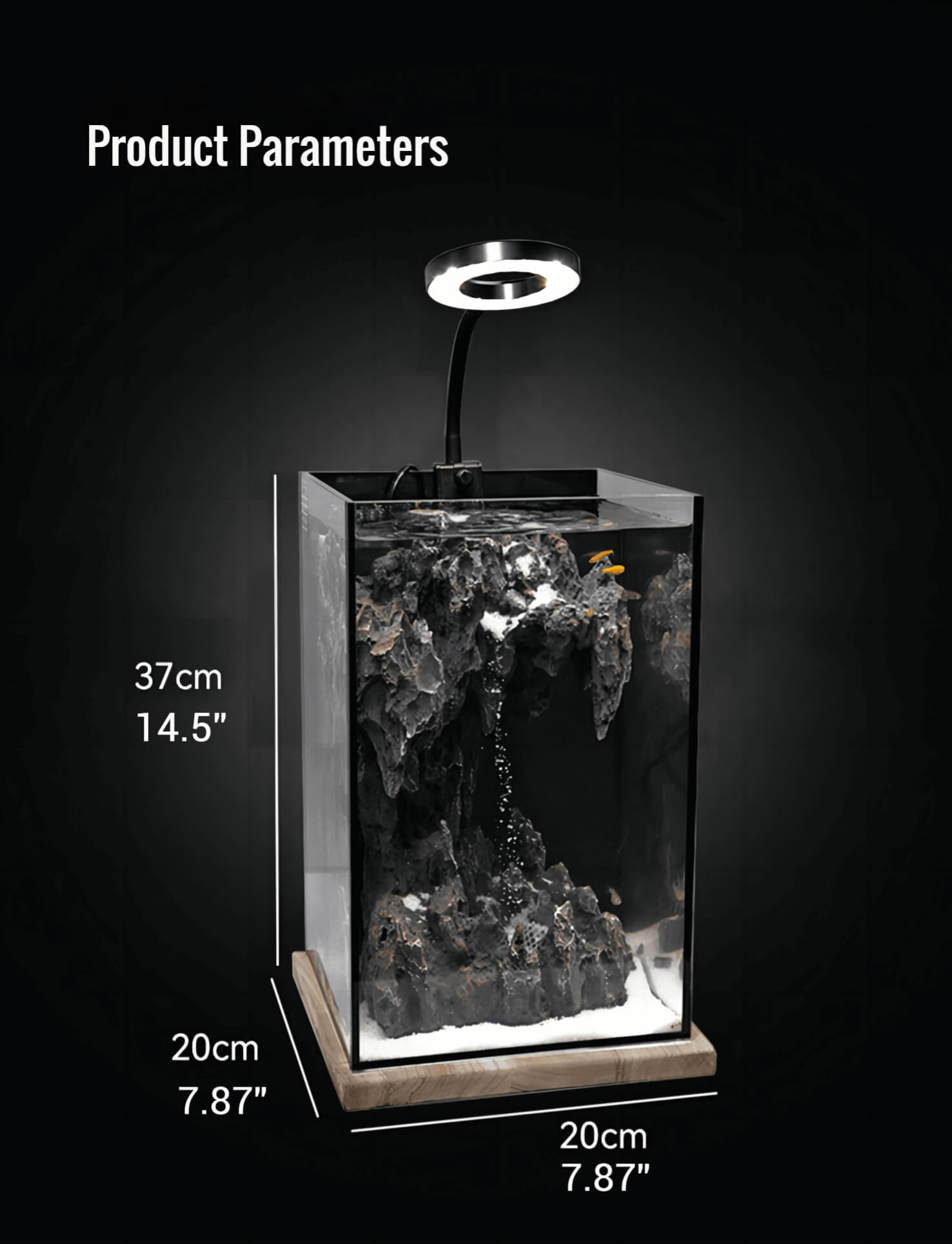 light luxury fish tank 006